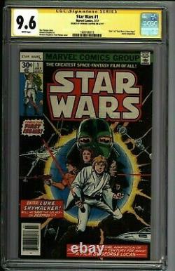 STAR WARS #1 (1977) CGC 9.6 SS Chaykin 1st Appearance (1600186013)