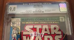 Star Wars 1! (1977) Cgc 9.8 White Pages! Rogue One Movie Coming Soon