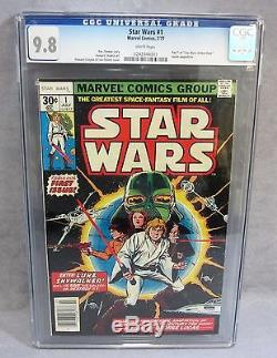 STAR WARS #1 (A New Hope movie adaptation) CGC 9.8 NM/MT Marvel Comics 1977