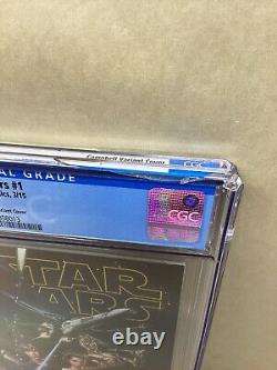 STAR WARS #1 CGC 9.6 (Marvel Comics, 3/15) CAMPBELL VARIANT COVER