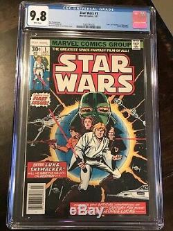 STAR WARS #1 CGC 9.8 MINT White Pages 1977 1ST PRINT NEW HOPE 1ST STAR WARS