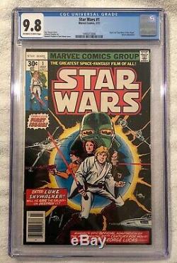 STAR WARS #1 CGC 9.8 Marvel Comics 1977