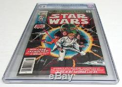 STAR WARS #1 CGC 9.8, White Pages! Marvel Comics 1977 Universal Highest Grade