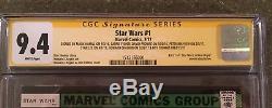 STAR WARS #1 CGC-SS 9.4 SIGNED 7x Hamil, Fisher, Mayhew, Stan Lee & More