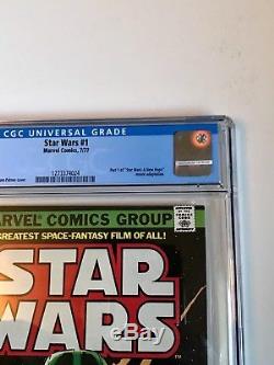 STAR WARS #1 Comic Book 1977- First Print CGC graded 9.4. Just received from CGC