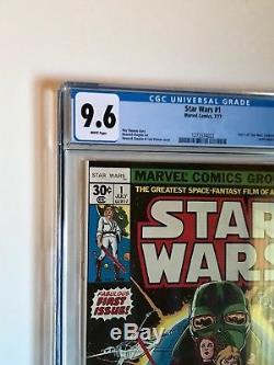 STAR WARS #1 Comic Book 1977- First Print CGC graded 9.6. Just received from CGC