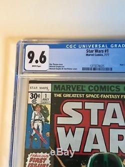 STAR WARS #1 Comic Book 1977- First Print CGC graded 9.6. Just received from CGC