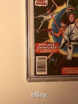 STAR WARS #1 Comic Book 1977- First Print WHITE PAGES 9.0 Just received from CGC
