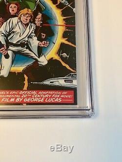 STAR WARS #1 Comic Book 1977- First Print WHITE PAGES 9.6 Just received from CGC
