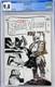 Star Wars #1 Comic Pop Collectibles Sketch 2015 Boba Fett 1st Aggadeen Cgc 9.8