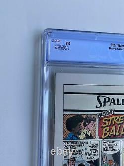 STAR WARS #1 MARVEL COMICS 1977 Original 1st Print CGC GRADED 9.0 MINT