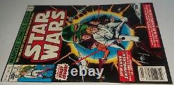 STAR WARS #1 (Marvel July 1977) 1st printing HI-GRADE VF+ WithOW pages READ