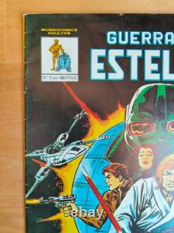 STAR WARS #1 SCARCE RARE Spanish REDRAWN ART Cover by Lopez Espi