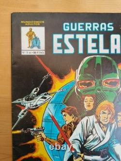 STAR WARS #1 SCARCE RARE Spanish REDRAWN ART Cover by Lopez Espi
