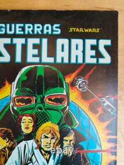 STAR WARS #1 SCARCE RARE Spanish REDRAWN ART Cover by Lopez Espi