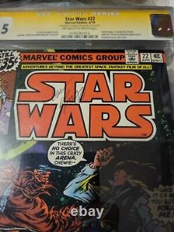 STAR WARS #22 CGC 6.5 Signed Carmine Infantino MARVEL 4/79 Signature Series