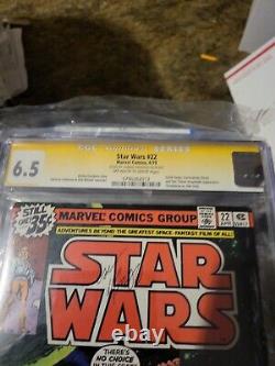 STAR WARS #22 CGC 6.5 Signed Carmine Infantino MARVEL 4/79 Signature Series