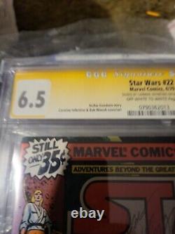 STAR WARS #22 CGC 6.5 Signed Carmine Infantino MARVEL 4/79 Signature Series