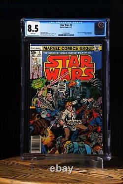 STAR WARS #2 CGC 8.5 Marvel Comics July 1977 1st Appearance Obi Wan Kenobi