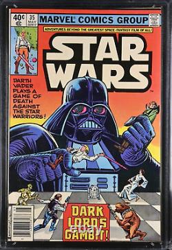 STAR WARS #35 CGC 9.6 NM+ NEWSSTAND (Marvel, 1980) WHITE Pages 1ST PRINTING