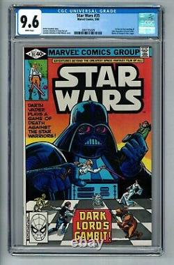 STAR WARS 35 CGC 9.6 NM+ WP 1st DARTH VADER VS LUKE SKYWALKER 1980 DISNEY PLUS