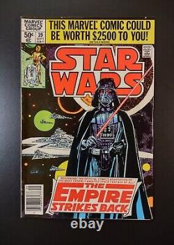 STAR WARS #39 40 41 42 43 Empire Strikes Back (lot of 5) Marvel Comics 1980-1981