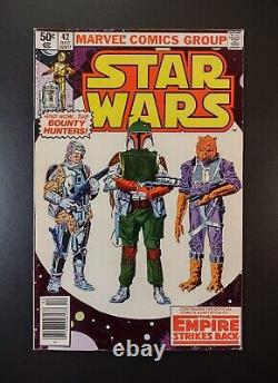STAR WARS #39 40 41 42 43 Empire Strikes Back (lot of 5) Marvel Comics 1980-1981