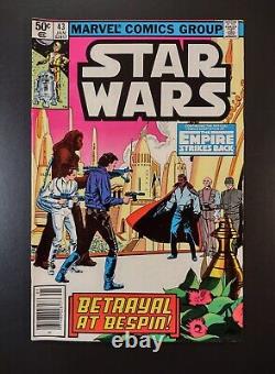 STAR WARS #39 40 41 42 43 Empire Strikes Back (lot of 5) Marvel Comics 1980-1981