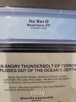 STAR WARS #3 35 Cent Variant CGC 6.5 1977 RARE