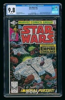 STAR WARS #41 (1980) CGC 9.8 1st YODA CAMEO WHITE PAGES