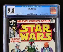 STAR WARS #42 CGC 9.8 -WHITE PAGES- 1st App Boba Fett EXCELLENT Registration