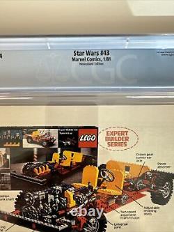 STAR WARS #43 CGC 9.4 (1981) 1st app. Lando! Newsstand (Marvel)