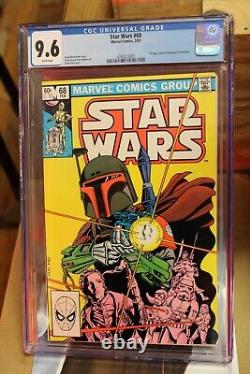 STAR WARS #68 (1983) CGC 9.6 WHITE 1st Appearance Mandalore BOBA FETT Marvel KEY