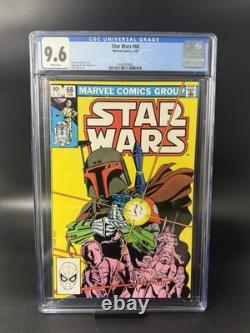 STAR WARS #68 CGC 9.6 BOBA FETT Big KEY? 1983 Marvel Iconic Cover Marvel STAR WARS #68 CGC 9.6 BOBA FETT Big KEY? 1983 Marvel Iconic Cover Marvel