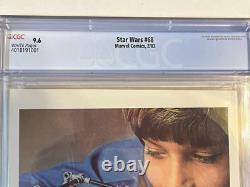 STAR WARS #68 CGC 9.6 WHITE PAGES 1st Planet Mandalore Marvel 1983