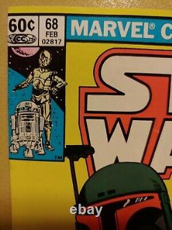 STAR WARS 68 Reintro of Boba Fett! High grade newsstand copy! NM or better