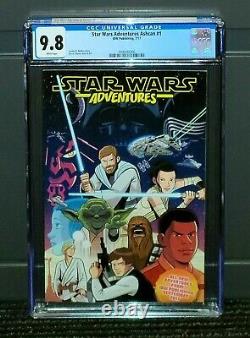 STAR WARS ADVENTURES #1 ASHCAN Preview IDW CGC 9.8 2017