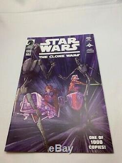 STAR WARS CLONE WARS #1 DH100 Variant Filoni Cover Dark Only 1000 copies NITF