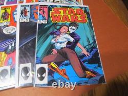 STAR WARS COMICS (MARVEL) 18 issues, higher grade, bagged & boarded STAR WARS COMICS (MARVEL) 18 issues, higher grade, bagged & boarded