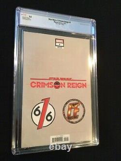 STAR WARS CRIMSON REIGN #1 Turini Variant Virgin Cover (CGC 9.8)