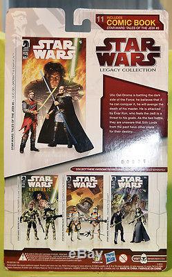 STAR WARS Comic Packs ULIC QEL DROMA EXAR KUN #11 Figures NEW 2009 Tales Jedi #6