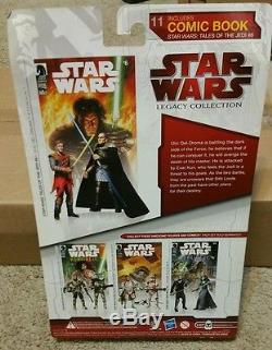 STAR WARS Comic Packs ULIC QEL DROMA EXAR KUN 3.75 Figures NEW 2009 Tales Jedi
