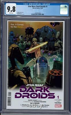 STAR WARS DARK DROIDS #1 CGC 9.8 (10/23) Marvel comics