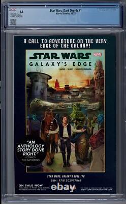 STAR WARS DARK DROIDS #1 CGC 9.8 (10/23) Marvel comics