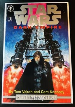 STAR WARS DARK EMPIRE PLATINUM #1-6 LIMITED TO 4000 DARK HORSE COMICS Mint STAR WARS DARK EMPIRE PLATINUM #1-6 LIMITED TO 4000 DARK HORSE COMICS Mint