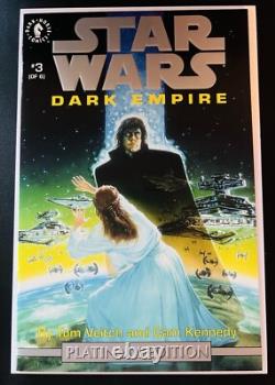 STAR WARS DARK EMPIRE PLATINUM #1-6 LIMITED TO 4000 DARK HORSE COMICS Mint STAR WARS DARK EMPIRE PLATINUM #1-6 LIMITED TO 4000 DARK HORSE COMICS Mint