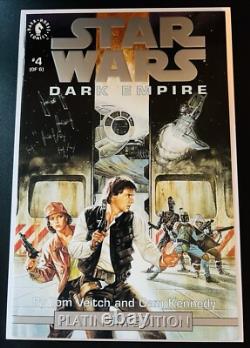 STAR WARS DARK EMPIRE PLATINUM #1-6 LIMITED TO 4000 DARK HORSE COMICS Mint STAR WARS DARK EMPIRE PLATINUM #1-6 LIMITED TO 4000 DARK HORSE COMICS Mint
