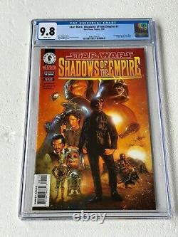 STAR WARS DARK HORSE COMICS 1996 Shadows Of The Empire # 1 CGC 9.8 NM/M STAR WARS DARK HORSE COMICS 1996 Shadows Of The Empire # 1 CGC 9.8 NM/M