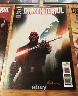 STAR WARS DARTH MAUL #1, 2, 3, 4 & 5 Lot (1ST APPEARANCE CAD BANE) MARVEL 2017