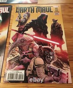 STAR WARS DARTH MAUL #1, 2, 3, 4 & 5 Lot (1ST APPEARANCE CAD BANE) MARVEL 2017